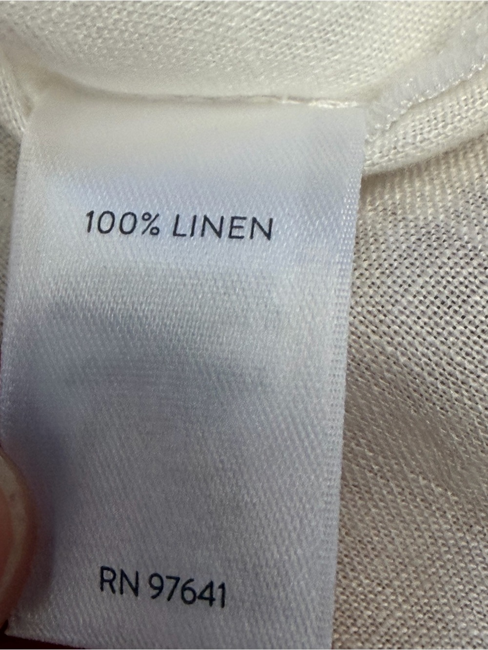 J. Jill 100% Linen Button Down Shirt White XLP Petite NWT Coastal Minimalist - Picture 4 of 5